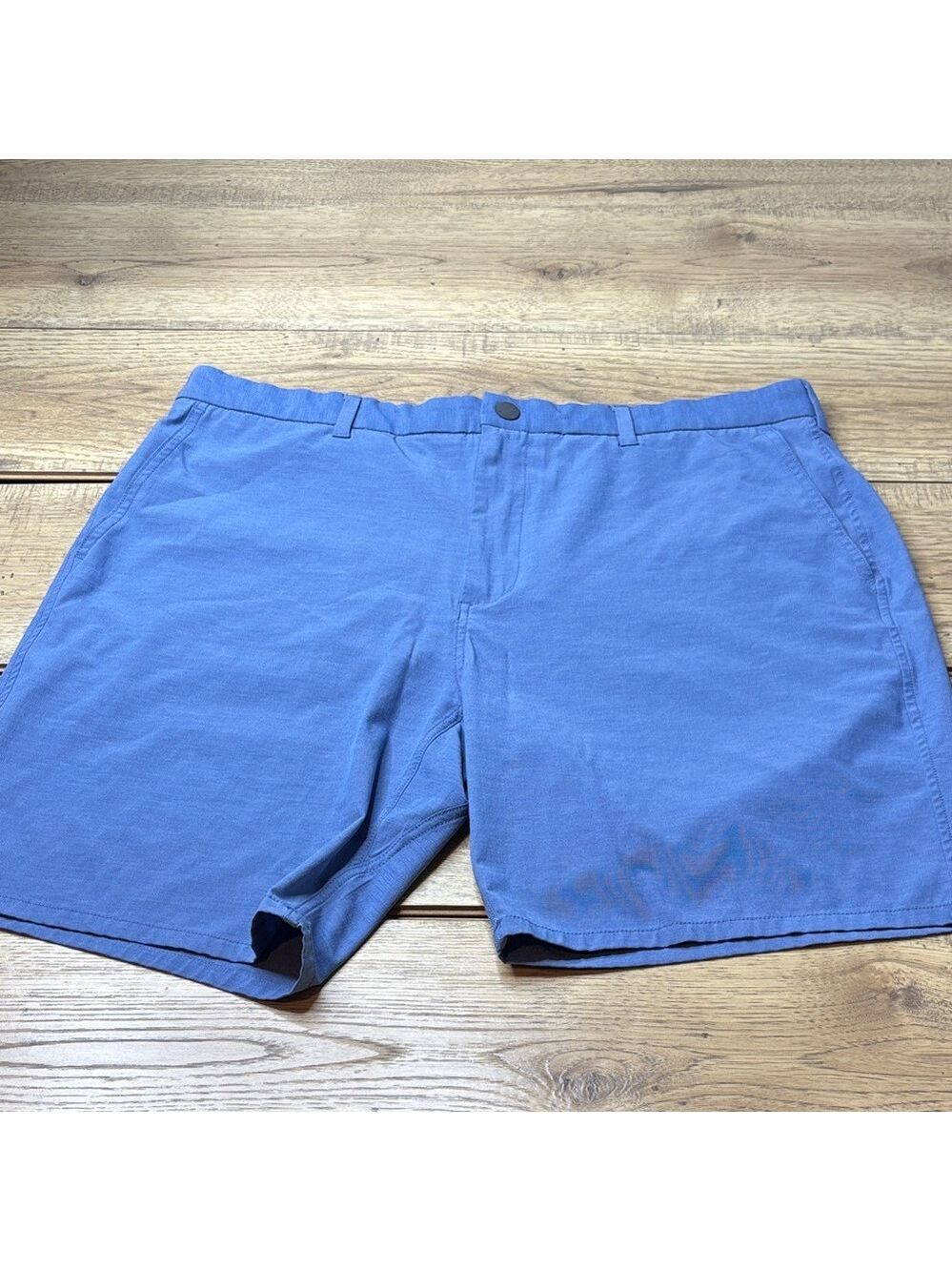 Men's Johnnie-O Calcutta Blue Prep-Formance Casual Shorts Size 38